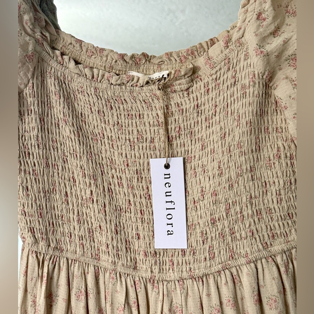 Neuflora Floral Smocked Dress